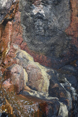 Cave entrance Porth Nanven The Cornish Coast