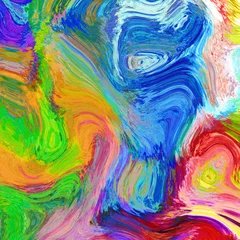 Papier Peint photo autocollant Mélange de couleurs abstract colorful background