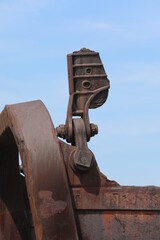 detail of an iron
