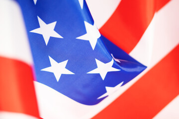 american liberty day, usa flag is a symbol of pride and respect for the motherland, a patriotic...
