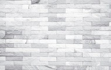 White brick wall, wall for design with copy space for text.