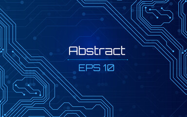 futuristic abstract background. Server, internet, speed. Futuristic tunnel HUD. Motion graphics for an abstract data center .vector illustrator,eps10,wireframe,blue background