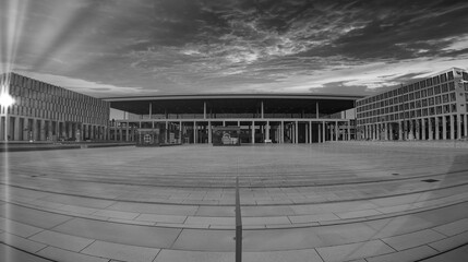 Impressionen vom Flughafen Berlin Brandenburg vor, während und nach der Bauzeit
