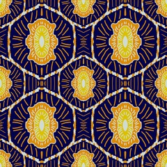 seamless pattern with geometric ethnic