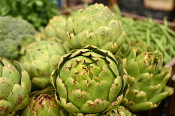 Obraz premium Fruits et légumes du marché