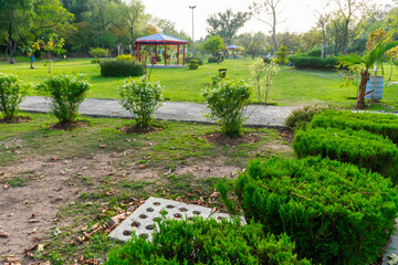 A beautiful park in Islamabad, Pakistan 