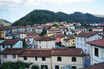 View of Castelnuovo Garfagnana, Tuscany, Italy