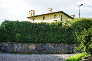 Captain's house in the fortress of Monte Alfonso in Castelnuovo Garfagnana, Tuscany, Italy