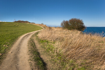 Ostsee Wanderweg auf dem Großklützhöved