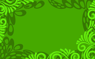 Vector background with elegant twisted elements
