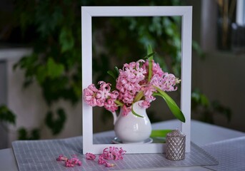 still life with flowers