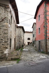Fototapeta premium Village of Orzaglia in Garfagnana, Tuscany, Italy