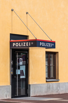 Polizeistation am Bahnhof in Innsbruck