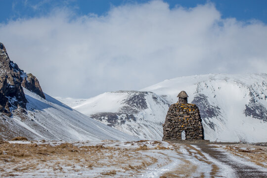 Bardur Snaefellsas mythical protector of the Snaefellsnes Peninsula in West-Iceland