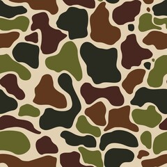 Urban pattern camouflage trendy modern background, camouflage on print clothes, paper, fabric. - obrazy, fototapety, plakaty