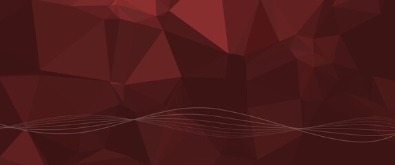 Obraz premium Abstract mozaic background vector design template with asymmetric lines or waves. Perfect for background, backdrop, illustration, banner, flyer background.