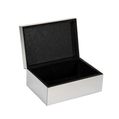 luxury decorative accessories box isolated on white