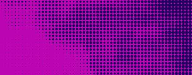pink pattern background with halftone dots