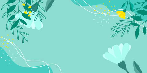 flower leaf background nature background