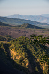 Beautiful mountainous view in Etna, Catania, Sicily, Italy