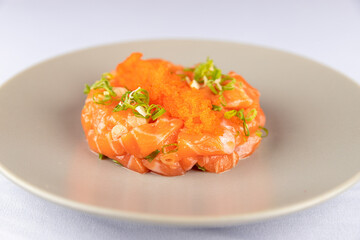 Tartar de peixe 