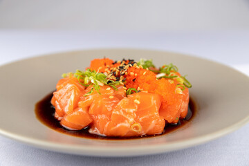 Tartar de peixe 