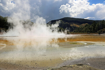 Reflection in Artists Palette - New Zealand