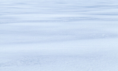 Texture of snowdrift over frozen lake