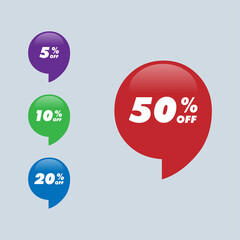 Tag template discount for store sales.	