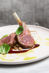 Fine Dining Lamb Ribs