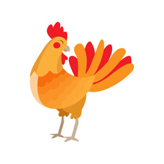 Isolated gen animated animals jungle vector illustration