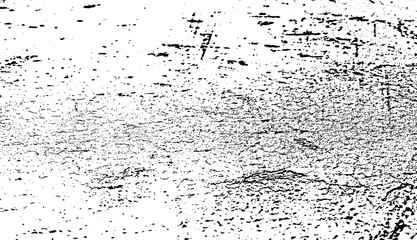 Scratched and Cracked Grunge Urban Background Texture Vector. Dust Overlay Distress Grainy Grungy Effect. Distressed Backdrop Vector Illustration. Isolated Black on White Background. EPS 10.