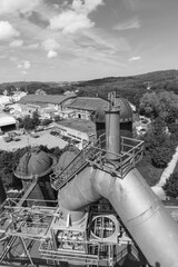 old iron works monuments in Neunkirchen