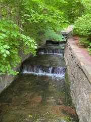 waterfall in the park