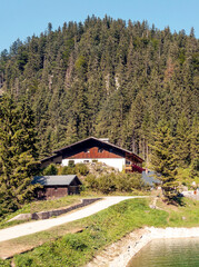 Village of Gosau in Austria