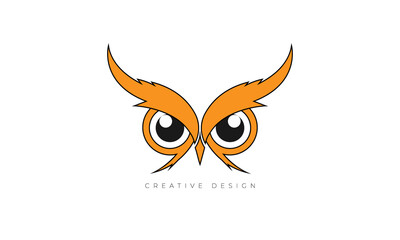 Owl Eyes creative branding logo