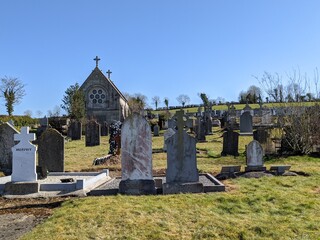 Graveyard of St. Mary's and St. Laurence's Church, Crookstown, Co. Kildare