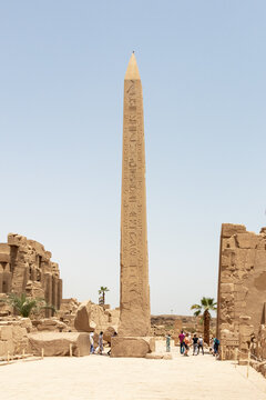 Thutmose I Obelisk In Amun Temple, Karnak, Luxor