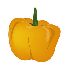 yellow pepper vegetable icon