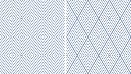 Abstract seamless geometric diamonds patterns.