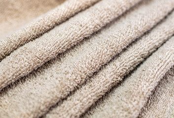 Fototapeta na wymiar the texture of a terry towel