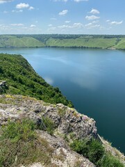 lake in the mountains