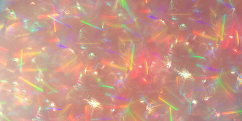 Abstract defocused pink background with shining glitter.Good as overlay layer.Abstract defocused...