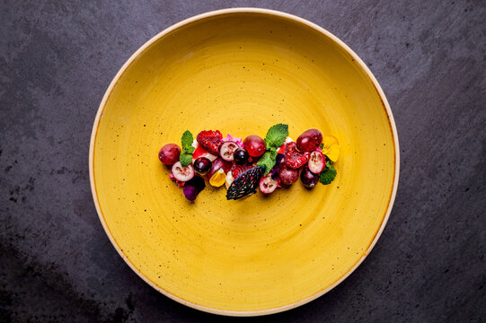 Assiette de fruits