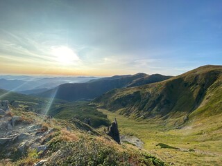 landscape in the mountains