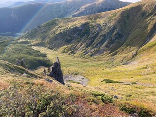 landscape in the mountains