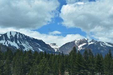 Snow covered mountain