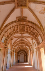 Obraz premium Kreuzgang des Convento de Cristo (Christuskloster) in Tomar, Portugal