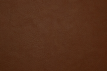 brown artificial leather with waves and folds on PVC base