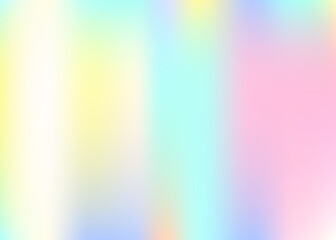 Iridescent Texture. Retro Multicolor Backdrop. Hologram Backgrou